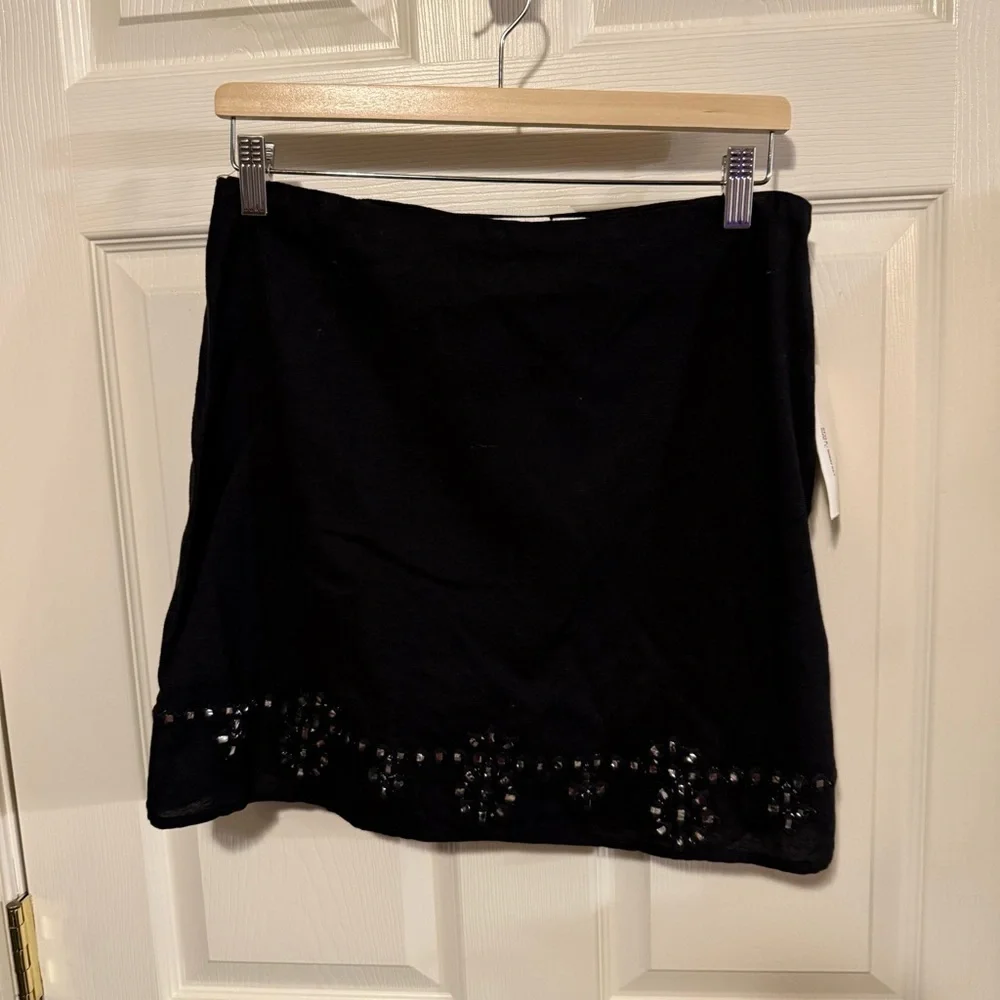 NWT Midnight Sky Crop Top and Skirt Two-Piece Set